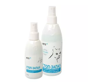 Pet'a s Lab СТОП-ЗАПАХ - засіб для усунення міток, плям і запаху сечі кішки, 300 мл (9751)