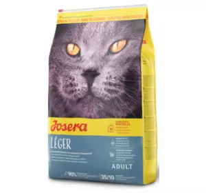 Сухий корм Josera Leger для малоактивних і схильних до повноти та кастрованих і стерилизованих котів, 400 г