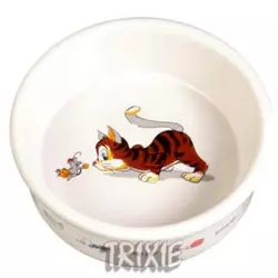 Trixie ТХ - 4007 Миска керамічна 0,2 л /11 см для кішок