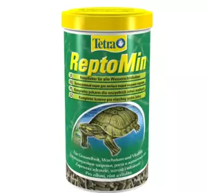 Сухий корм для водоплавних черепах Tetra в паличках «ReptoMin» 100 мл