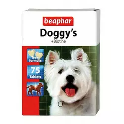 Вітаміни Doggy's Biotin від Beaphar для собак, таблетки №75