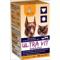 Вітаміни Ультра Імунно Віт для собак і кішок 0,5 мл 140 шт, Modes