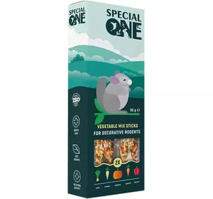 Палички Special One "Овочевий мікс" для декоративних гризунів 90 г