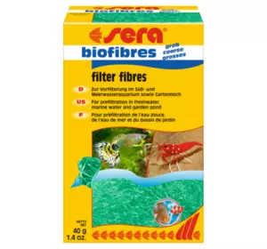 Наповнювач для фільтрів грубого очищення (дрібна фракція) Sera biofibres coarse 40 г