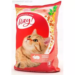 Сухий корм Мяу для дорослих кішок з кроликом 1 кг (на вагу)