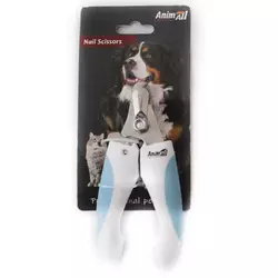 AnimAll (ЕнімАл) Groom - Кігтеріз з обмежувачем для собак середніх і великих порід (Голубий)