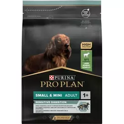 Сухий корм Pro Plan Small&Mini Sensitive Digestion для дрібних собак із чутливим травленням з ягням 3 кг