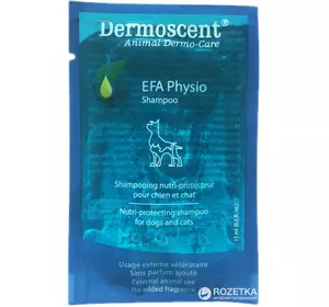 Dermoscent (Дермосент) EFA Physio Shampoo для всіх типів шкіри саші 20х15 мл.