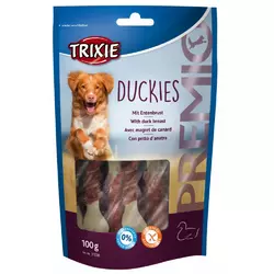 Trixie TX-31538 Premio Duckies 100 гр - ласощі качка з кальцієм для собак