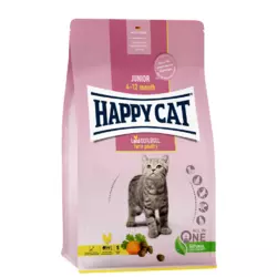 Сухий корм Happy Cat Junior Land Geflugel для кошенят з 4 по 12 місяць (птиця), 1.3 кг