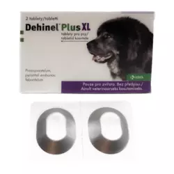 Dehinel Plus XL (Дехінел Плюс XL) від гельмінтів для великих собак №2 в таблетках, KRKA