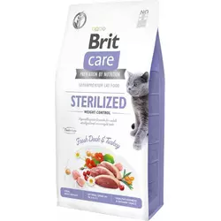 Сухий корм Бріт Brit Care Cat GF Sterilized Weight Control для стерилізованих кішок (контроль ваги), 7 кг