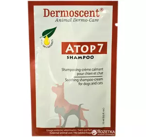 Dermoscent (Дермосент) ATOP 7 Shampoo саше 20х15 мл