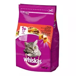 Whiskas Сухий корм для кішок з яловичиною / 900 гр