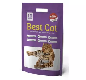 Силікагелевий наповнювач Бест Кет для котячого туалету Best Cat Purple Lawender 10 літрів