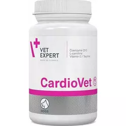 Кормова добавка VetExpert Cardiovet (Кардіовет) для серцево-судинної системи собак, 90 таблеток (термін до 02.2025 р)