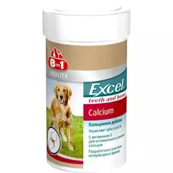 Кальцій 8in1 Excel Calcium для собак таблетки 1700 шт
