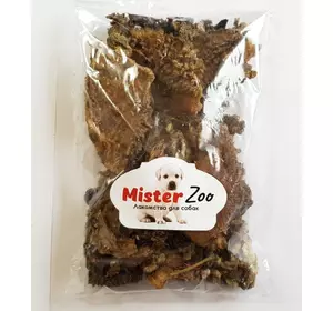 Ласощі Рубець яловичий сушений 1 кг Mister Zoo