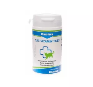 Вітамінний комплекс Canina Cat-Vitamin Tabs для кішок, 50 г / 100 шт