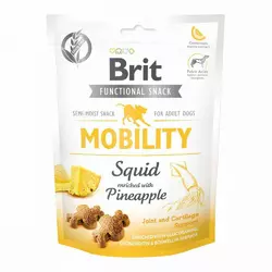 Ласощі для собак Brit Care Dog Functional Snack Mobility Squid з кальмаром і ананасом 150 г