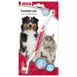 Подвійна зубна щітка Beaphar Toothbrush для собак (13226)