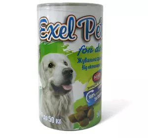 "Exel Pet" - Жувальна гранула від ектопаразитів 20-50 кг №50 (Круг)