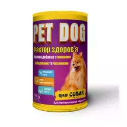 Вітаміни PET DOG "Фактор здоров'я" (Круг)