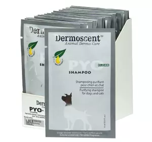 Очищувальний шампунь Dermoscent PYOclean Shampoo для кращого контролю шкірних інфекцій саше 20х15 мл