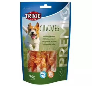 Trixie (TX-31591) Premio Chickies ласощі для собак кальцієва кісточка з куркою 100 г