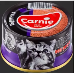 "Carnie Pet Chef"-паштет м'ясний для кошенят з індичкою, 95 г
