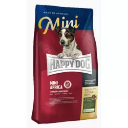 Happy Dog Mini Africa корм для собак мелких пород (при пищевой аллергии), 800 г