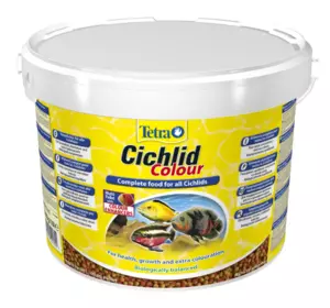Сухий корм для акваріумних риб Tetra в гранулах «Cichlid Colour» 10 л\3.6кг (для всіх цихлід)