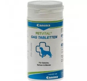 Глюкозамін Canina Petvital GAG Tabletten з екстрактом мідій для собак, 90 таблеток