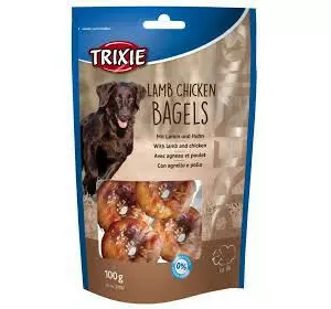 Trixie (TX-31707) Lamb Chicken Bagels ласощі для собак бублики з куркою та ягням 100 г