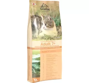 Сухий корм Carpathian Pet Food Adult 7+ для котів та кішок похилого віку, 1.5 кг