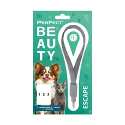 Нашийник PerFect Beauty Escape з фітотерапією для котів і дрібних порід собак (цитронелла, полин, базилік), Ветсинтез