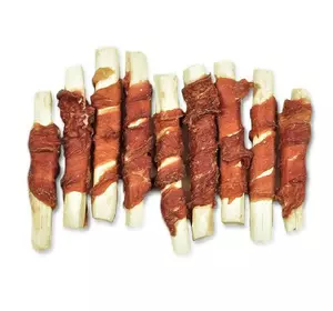 Ласощі для собак Кальцієва паличка з качкою для здоров'я зубів 500 г
