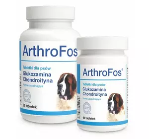 Вітамінно-мінеральна добавка для собак ArthroFos, 60 таб. (хондропротектор)