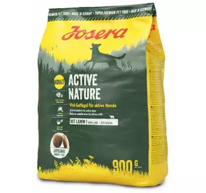 Сухий корм Josera Active Nature (Йозера Актів Нейчер) для дорослих собак з оптимізованим рецептом, 900 г