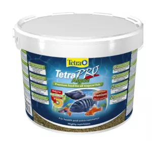 Сухий корм для акваріумних риб Tetra в чипсах «TetraPro Algae» 10 л\1.9кг (для травоїдних риб)