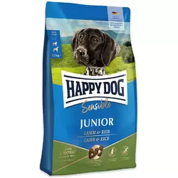 Happy Dog Sensible Junior Lamb&Rice сухой корм для юниоров средних и больших пород собак (7 - 18 мес.), 4 кг