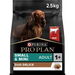 Сухий корм Pro Plan Small&Mini Duo Delice для дорослих собак дрібних порід з яловичиною 2.5 кг