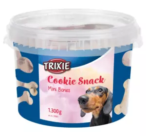 Ласощі для собак Trixie (TX-31661) Cookie Snack печиво для собак 1.3 кг (відро)