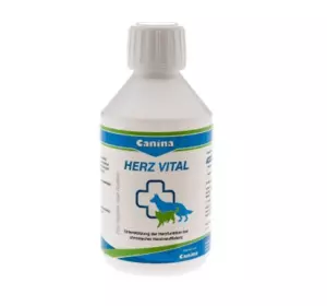 Препарат Canina Herz-Vital для серцево-судинної системи у котів та собак, 100 мл