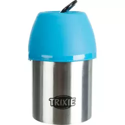 Trixie TX-24605 пляшка дорожня+миска (сталь/пластик) 300мл