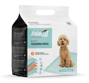 Пелюшки AnimAll Puppy Training Pads для собак і цуценят 60 х 90 см, 50 шт