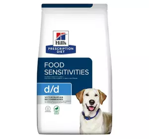 Лікувальний сухий корм Хіллс Hills PD Canine d/d для собак з качкою і рисом 12 кг при шкірних захворюваннях