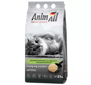 Наповнювач AnimAll деревний комкующийся для котів 2,1 кг