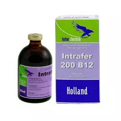 Інтрафер (Intrafer) 200-B12 флакон 100 мл Interchemie Нідерланди (залізо) (термін до 05.2026 р)