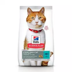 Сухий корм для котів Хіллс Hills SP Sterilised Cat 1.5кг з куркою для стерилізованих/кастрованих котів віком від 1 до 6 років